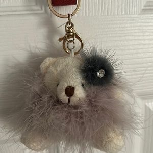 Fancy Teddy Bear Keychain
